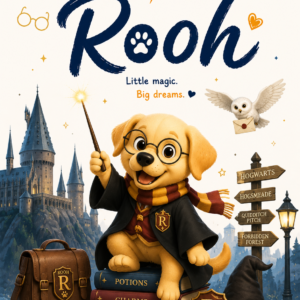 Kingsize Notebook - Rooh’s Little Magic