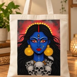 Mahakali Canvas Tote Bags