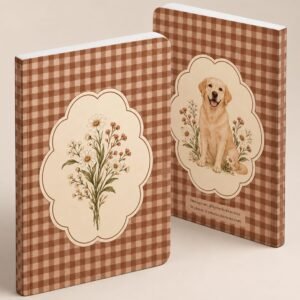 The Sepia Blooms Diary | A6 Vintage Botanical Pocket Notebook