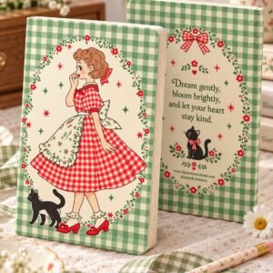 The Gingham & Whiskers Diary | A6 Vintage Pocket Notebook